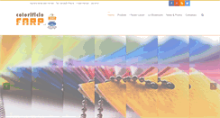 Desktop Screenshot of colorificiofarp.it